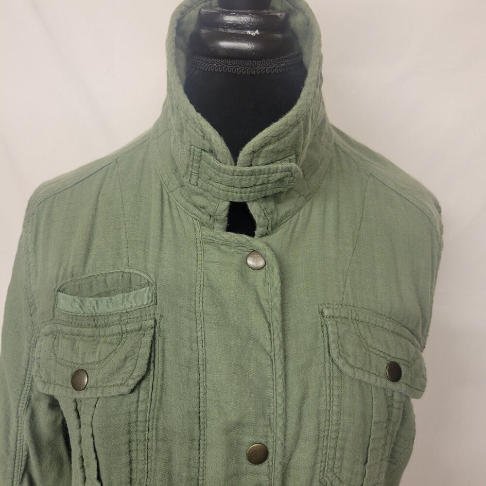 American Eagle Outfitter Jacket  XL Camo Military Field Utility Cargo - Picture 6 of 10